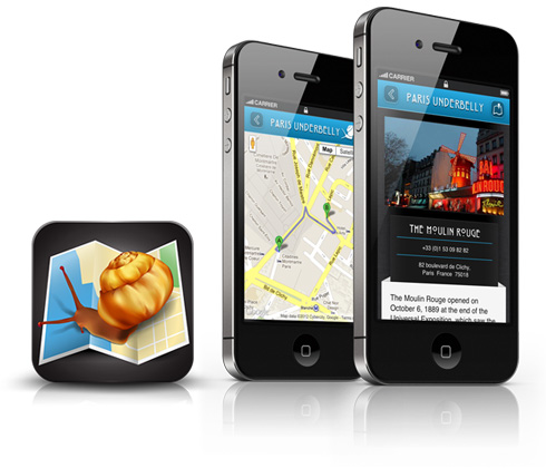 Paris Underbelly Tour Guide App